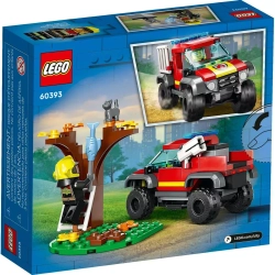 Конструктор LEGO City Спасательный пожарный внедорожник | 60393