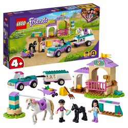 Конструктор LEGO Friends Тренировка лошади и прицеп для перевозки | 41441