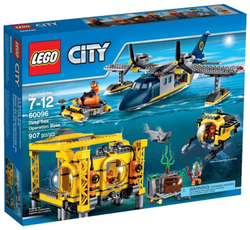 Конструктор LEGO City Глубоководная исследовательская база | 60096