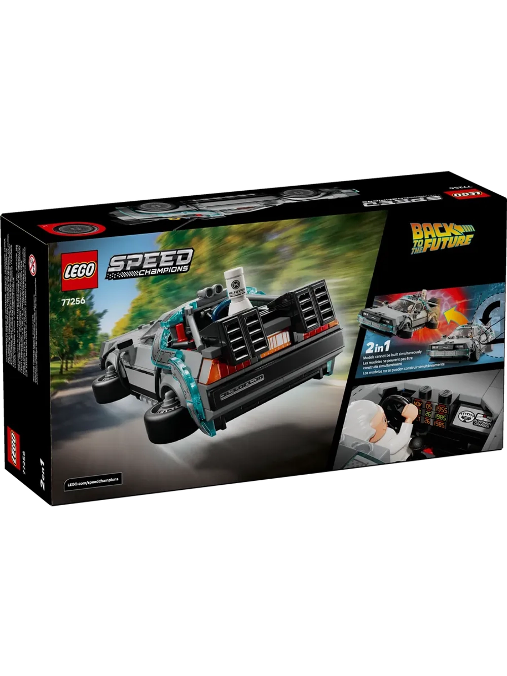 Конструктор LEGO Speed Champions 77256 Машина времени Назад в будущее