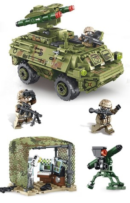 Конструктор Боевая машина пехоты с ЗРК | 105656
