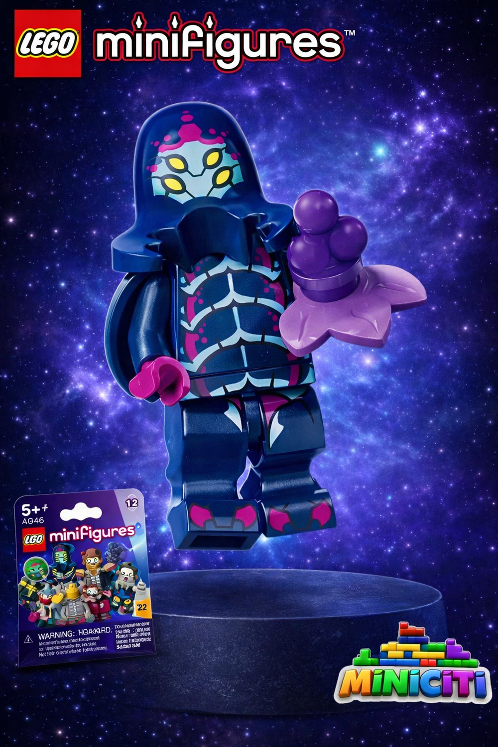 Минифигурки LEGO Minifigures 71046 серия 26 Инопланетный жук