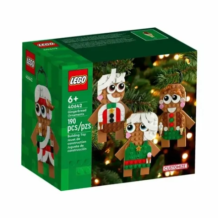Конструктор LEGO Seasonal Пряничные украшения | 40642