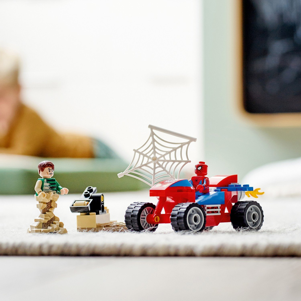 Конструктор LEGO DC Super Heroes Бой Человека-паука с Песочным человеком | 76172
