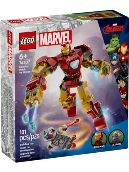 Конструктор LEGO Marvel 76307 Железный человек в механической броне против Альтрона