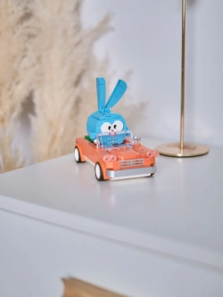 Конструктор Brick Labs Смешарики: Крош на авто, AB-1506