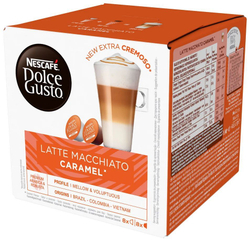 Кофе в капсулах Nescafe Dolce Gusto Latte Macchiato Caramel 16 шт. 8 п.