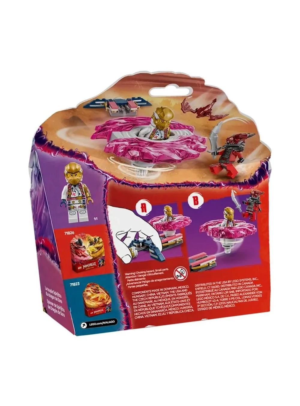 Конструктор LEGO Ninjago 71824 Дракон Сора спиннер Кружитцу