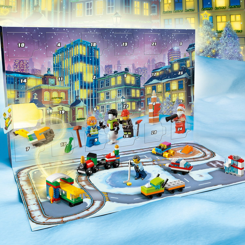 Конструктор LEGO City Новогодний календарь | 60303