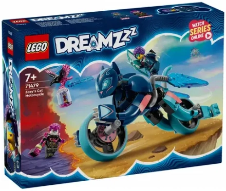 Конструктор LEGO DREAMZzz Кошачий мотоцикл Зои | 71479
