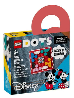 Конструктор LEGO DOTS Нашивки с Микки Маусом и Минни Маус | 41963