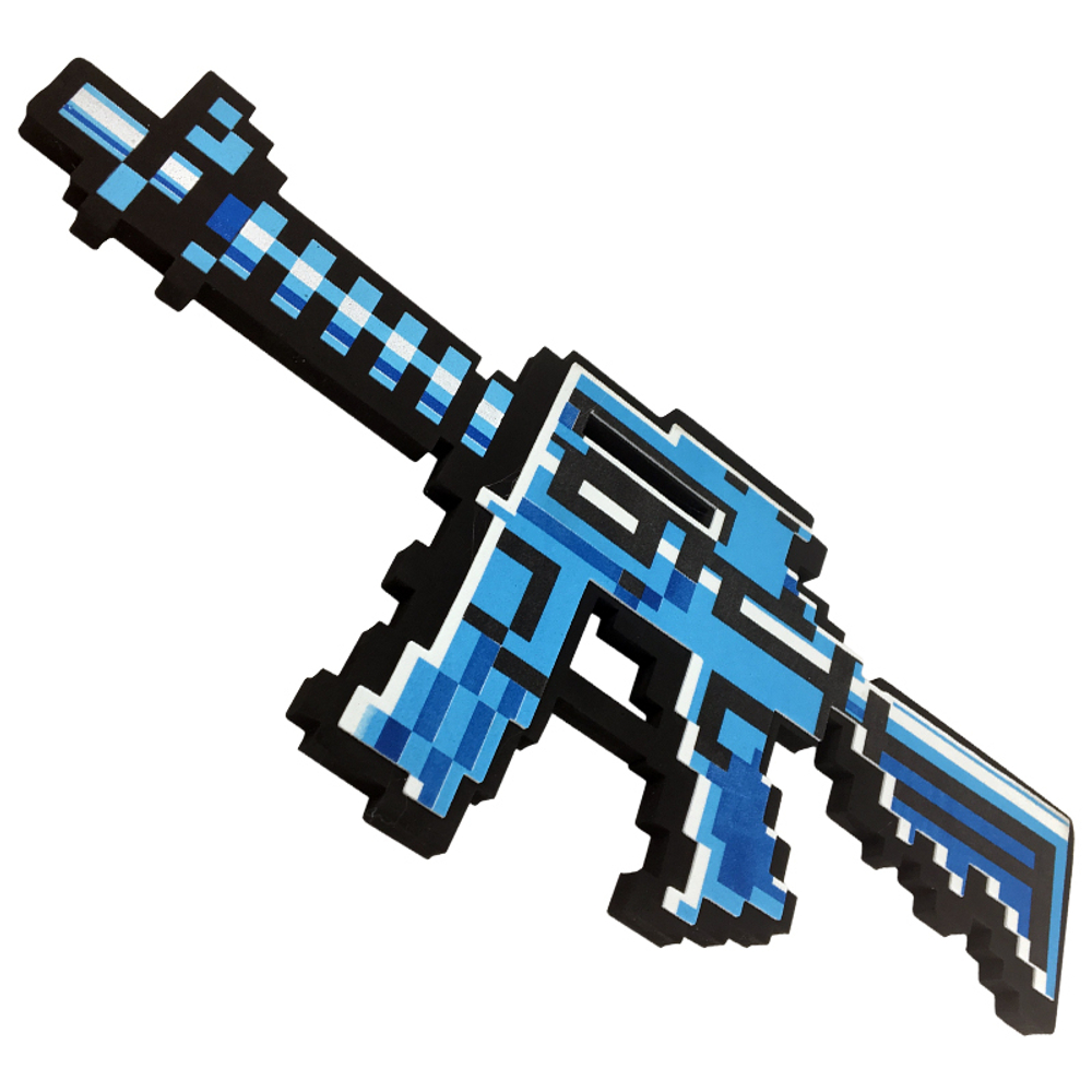 Алмазный автомат Майнкрафт (Minecraft) 40 см (пена EVA), mo0014