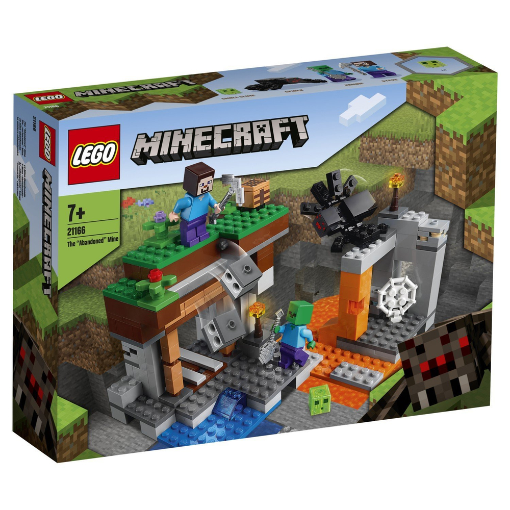 Конструктор LEGO Minecraft Заброшенная шахта | 21166
