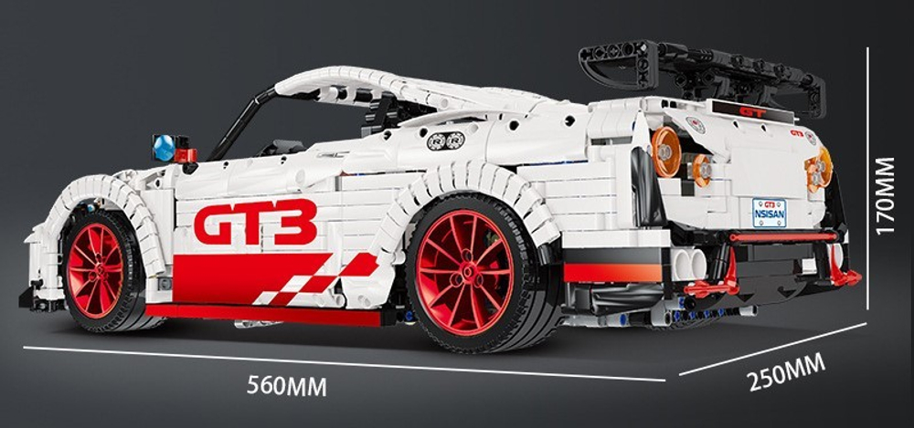 Конструктор NISSAN GT-R | MOC 25326, 23010