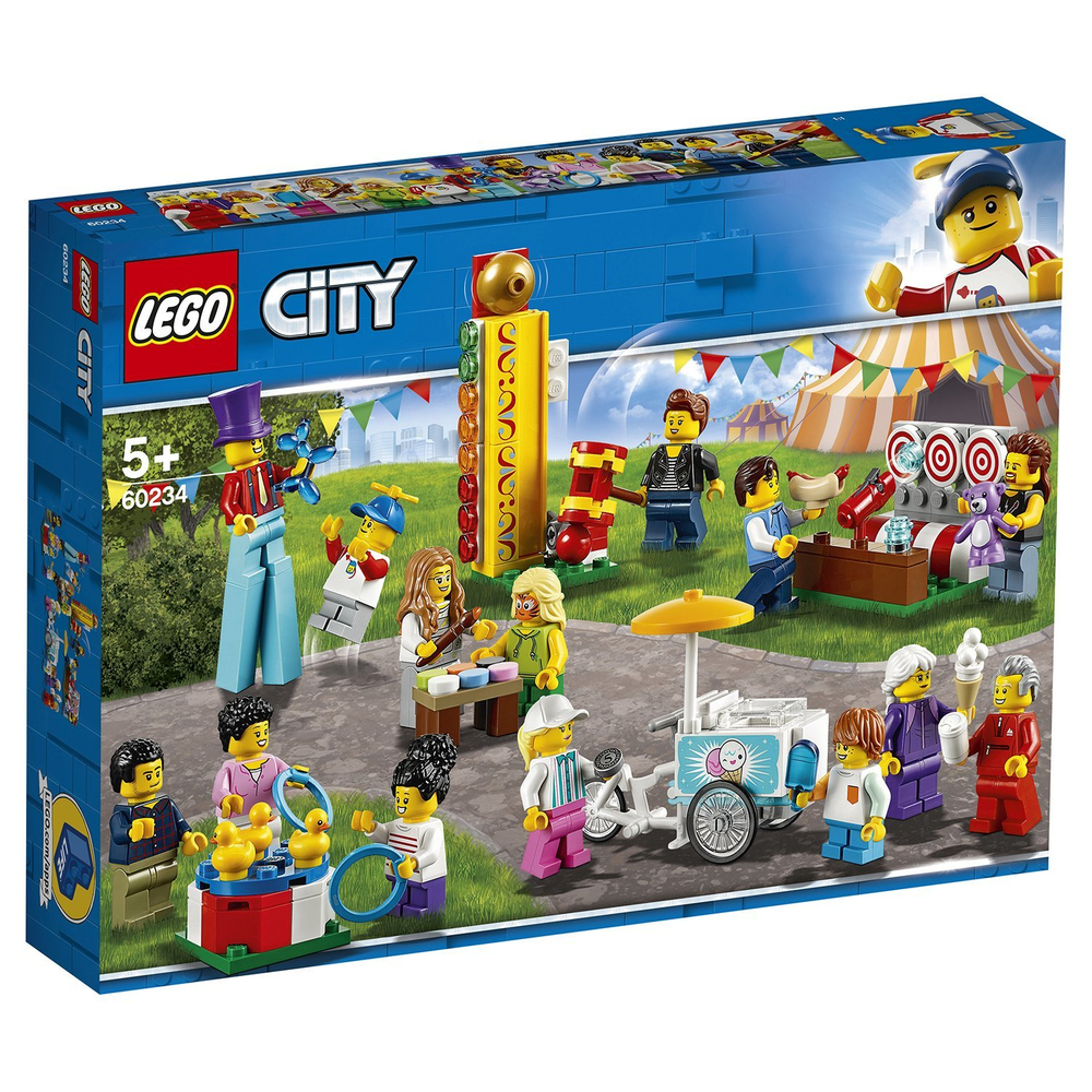 Конструктор LEGO City Town Комплект минифигурок Весёлая ярмарка | 60234