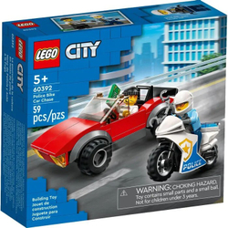 Конструктор LEGO City Полицейская погоня на байке | 60392