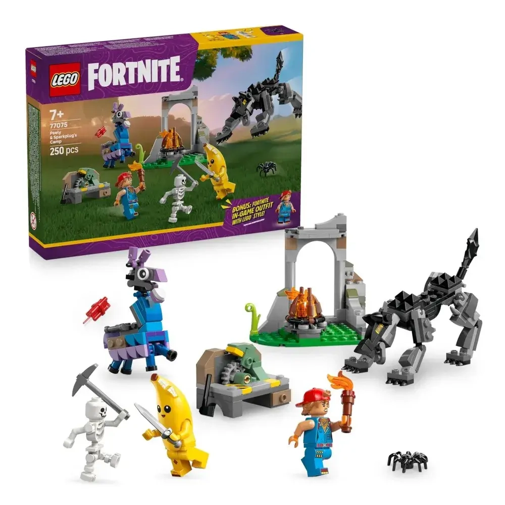 Конструктор LEGO Fortnite 77075 Лагерь Пили и Спаркплаг