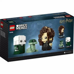 Конструктор Lego BrickHeadz Сувенирный набор Волан-де-Морт, Нагайна и Беллатриса | 40496