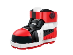 Конструктор JAKI 8202 Красно-белая кроссовка