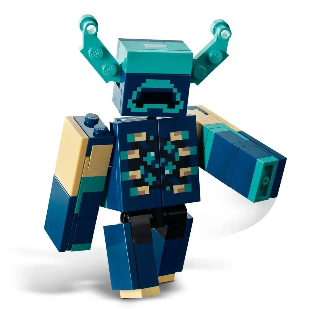 Конструктор LEGO Minecraft 21274 Столкновение с Варденом