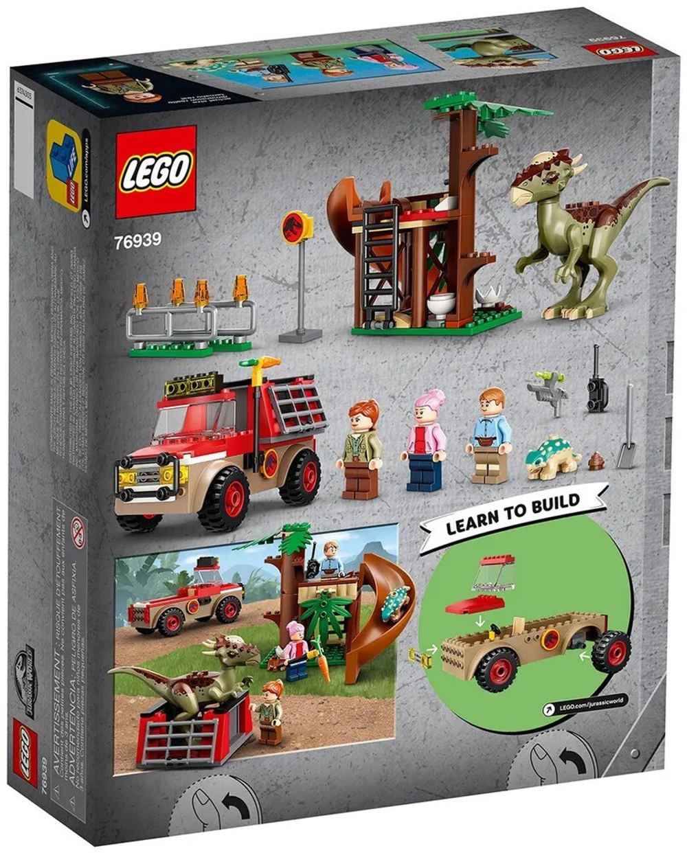 Конструктор LEGO Jurassic World Побег стигимолоха | 76939