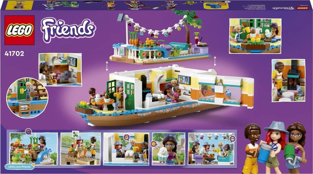 Конструктор LEGO Friends Плавучий дом на канале | 41702