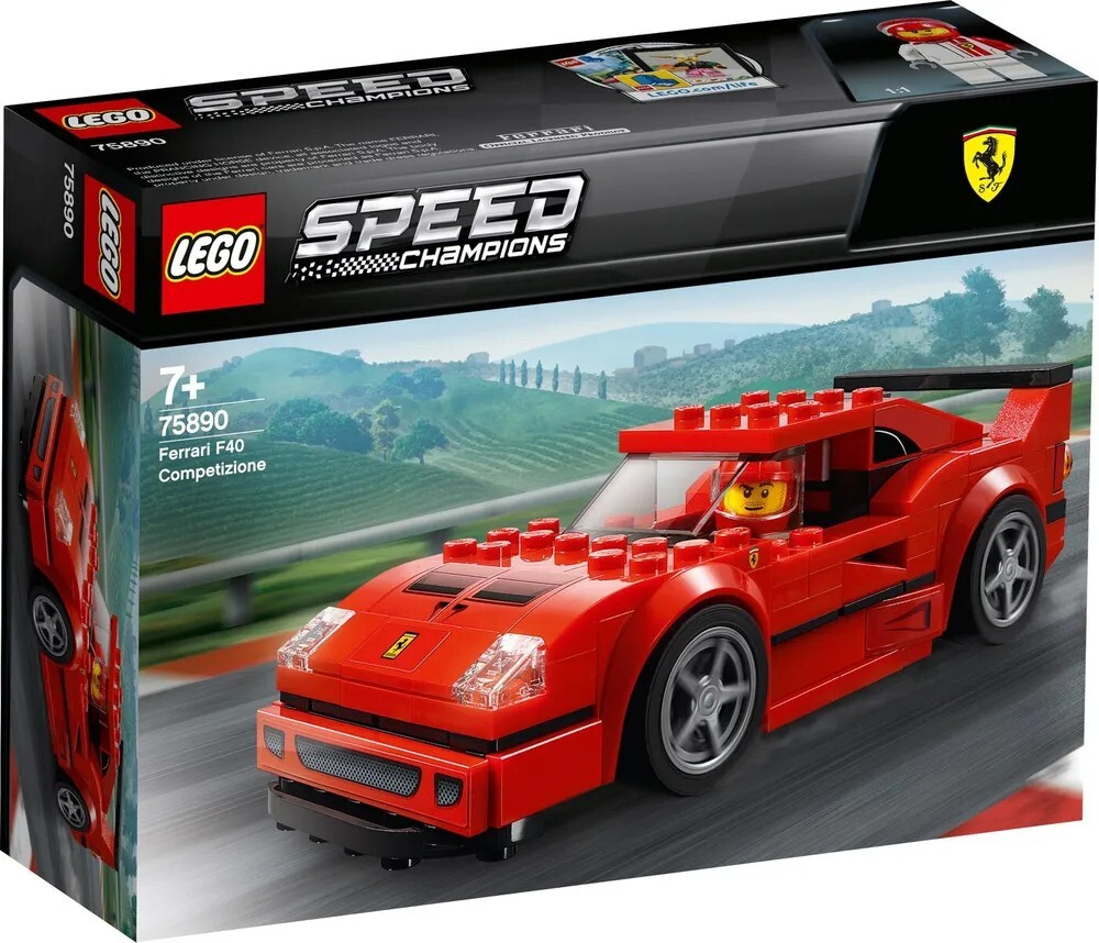 Конструктор LEGO Speed Champions Ferrari F40 Competizione | 75890