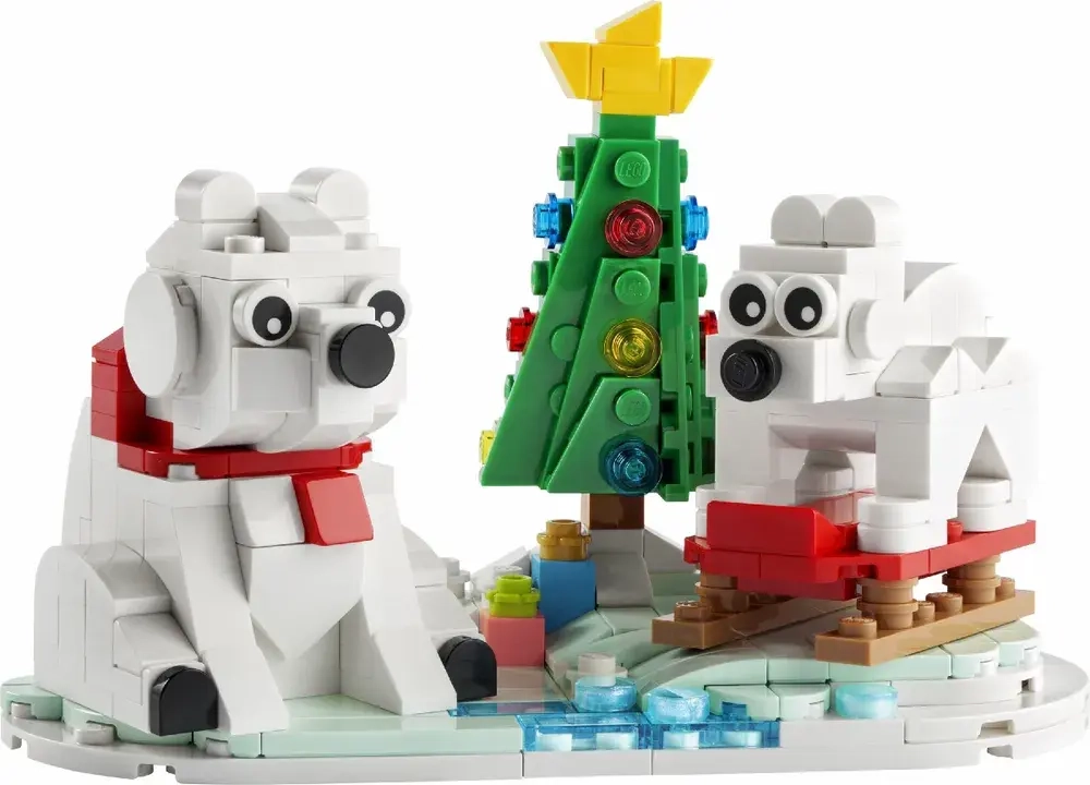 Конструктор LEGO Seasonal Рождественские полярные мишки | 40571