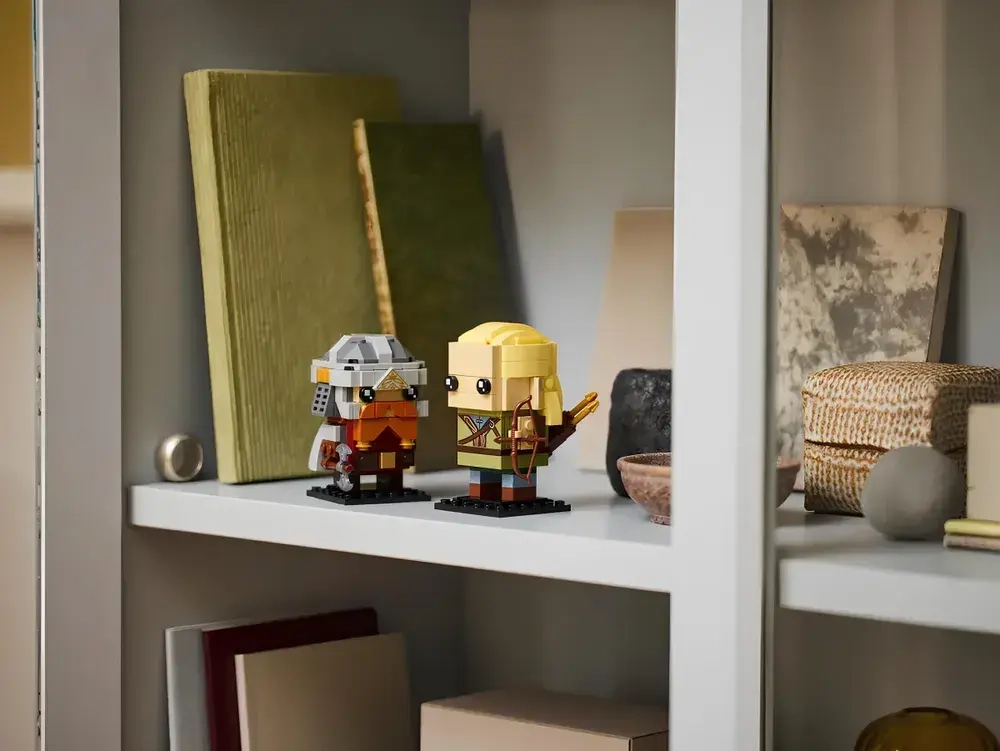 Конструктор LEGO BrickHeadz Леголас и Гимли | 40751