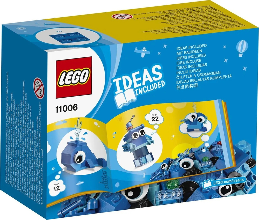 Конструктор LEGO Classic Синий | 11006