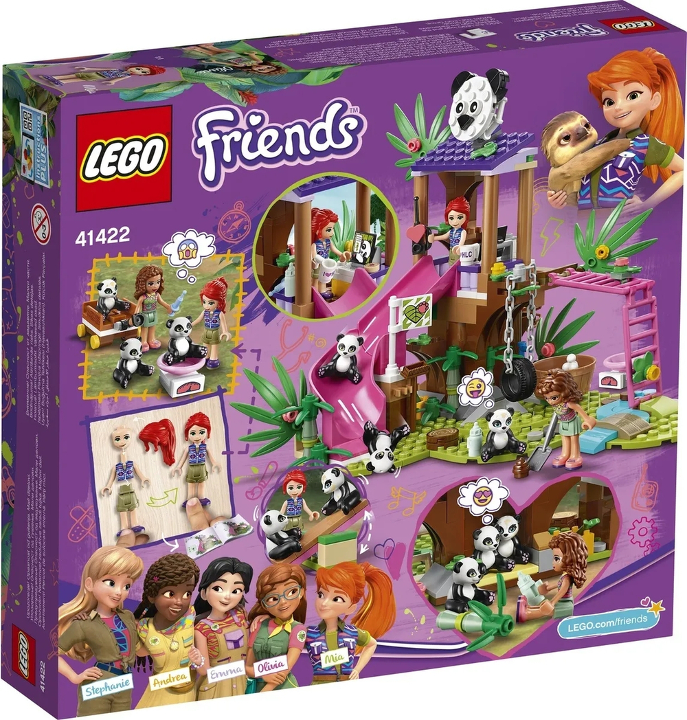 Конструктор LEGO Friends Домик для панд на дереве | 41422