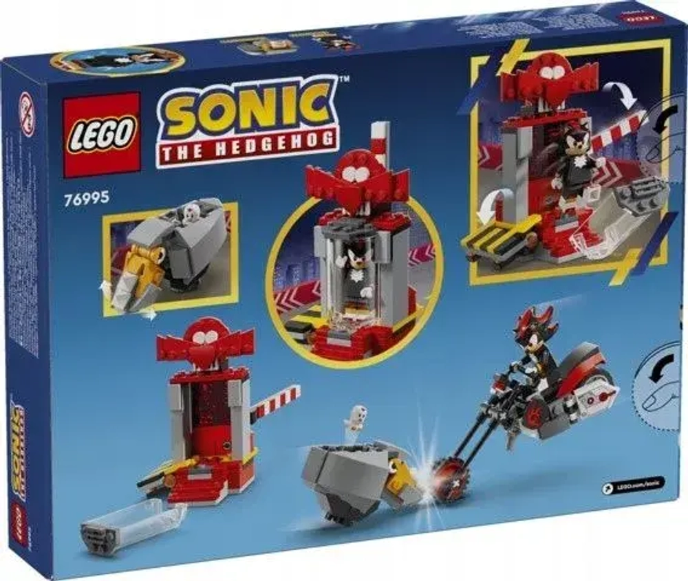 Конструктор LEGO Sonic the Hedgehog 76995 Побег ежа Шэдоу