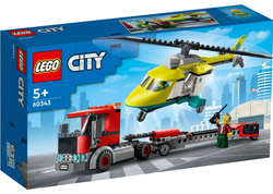 Конструктор LEGO City Грузовик для спасательного вертолёта | 60343