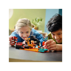 Конструктор LEGO Minecraft Бастион Нижнего мира | 21185