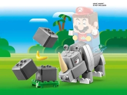Конструктор LEGO Super Mario Дополнительный набор Носорог Рэмби | 71420