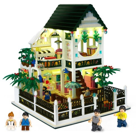 Конструктор Романтическое сердце (c подсветкой) | xb-01202