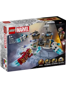 Конструктор LEGO Super Heroes 76288 Железный человек и Железный легион против Солдат Гидры