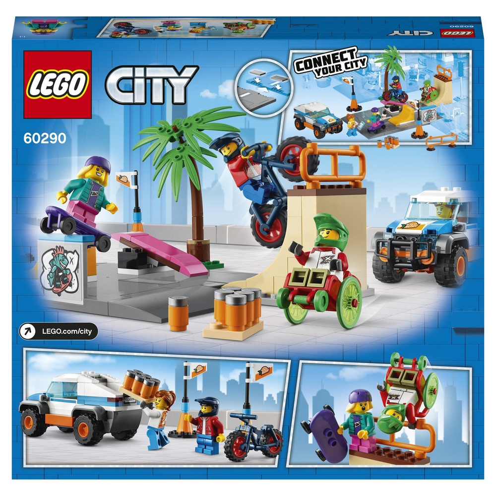 Конструктор LEGO My City Скейт-парк | 60290