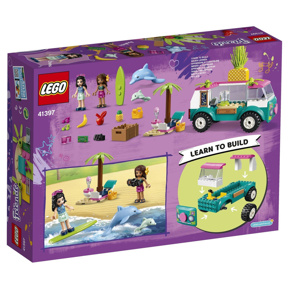 Конструктор LEGO Friends Фургон-бар для приготовления сока | 41397