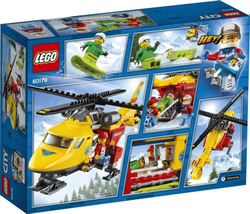 Конструктор LEGO City Вертолёт скорой помощи | 60179