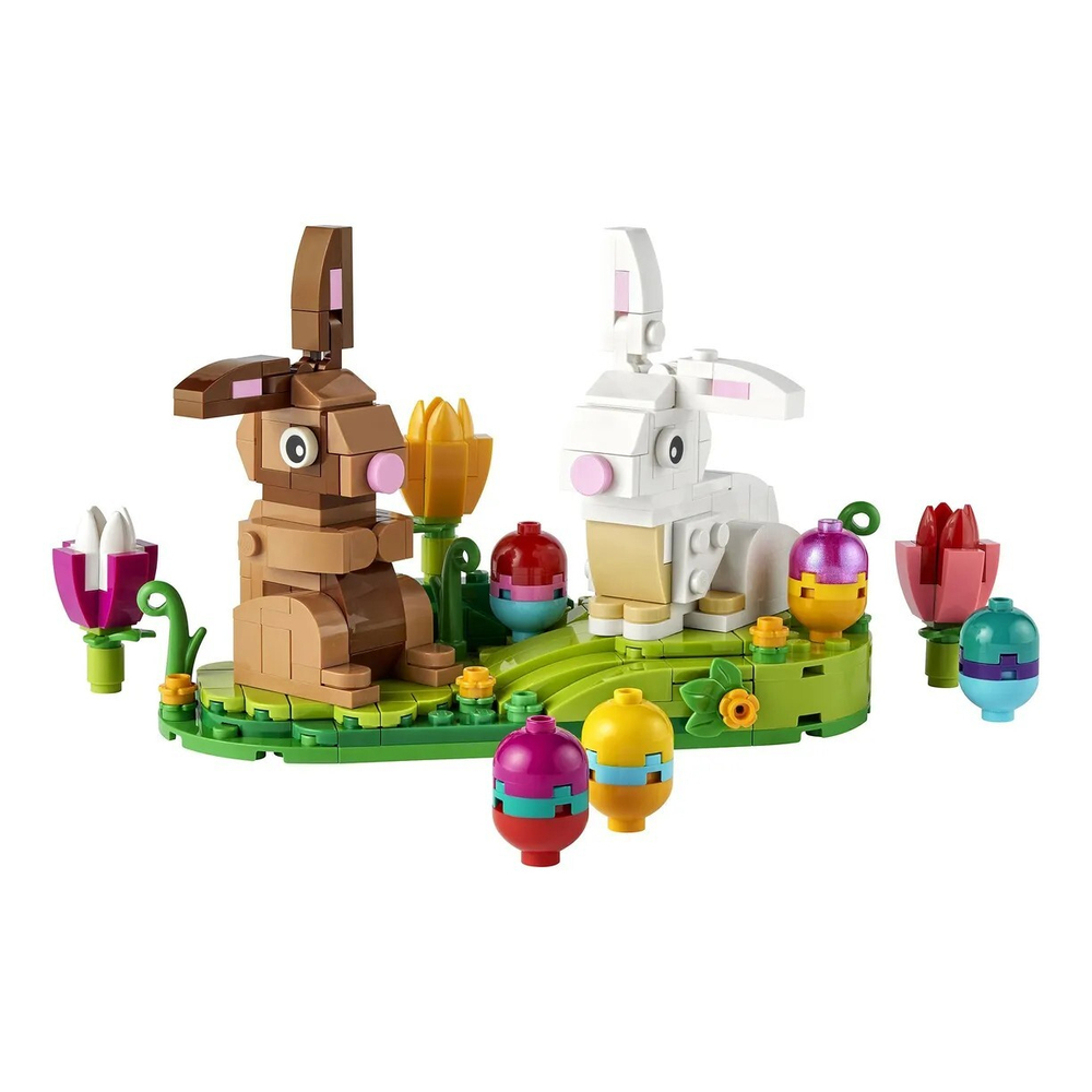 Конструктор детский LEGO Ideas Пасхальные кролики | 40523