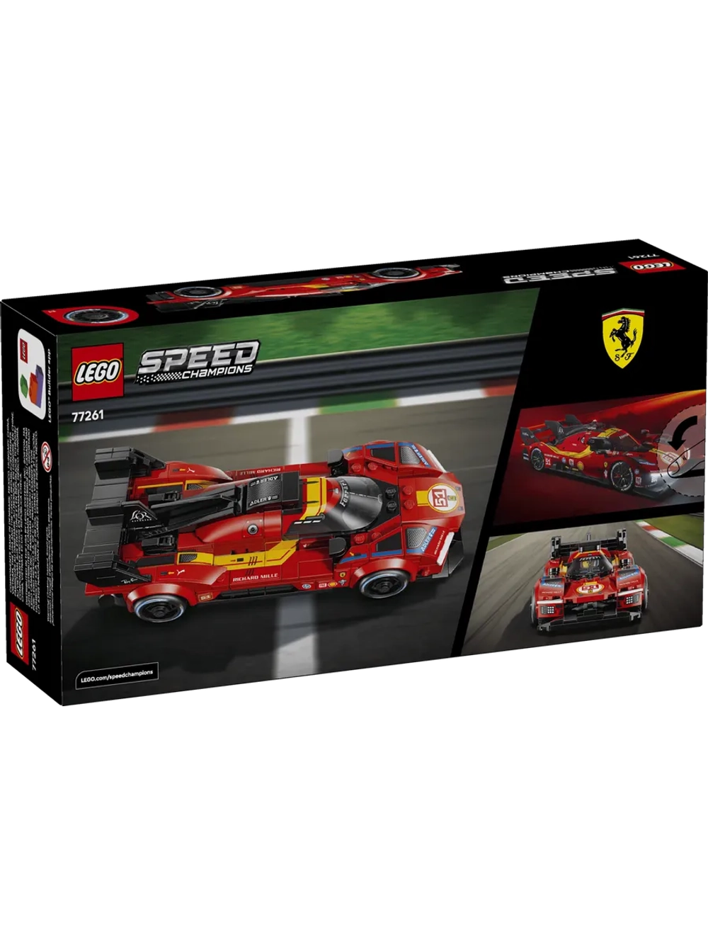 Конструктор LEGO Speed Champions 77261 Автомобиль Ferrari 499P