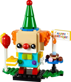Конструктор LEGO BrickHeadz  Сувенирный набор Клоун на день рождения | 40348