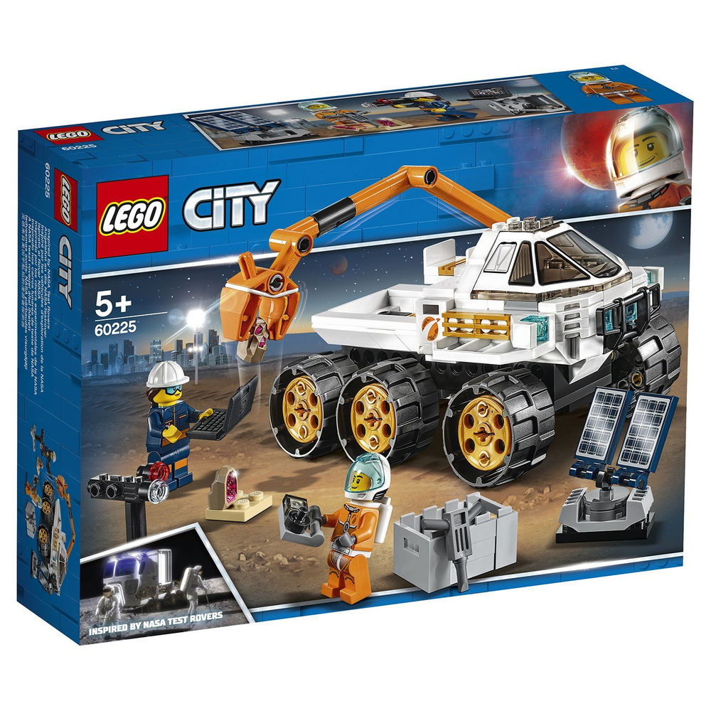 Конструктор LEGO City Space Port Тест-драйв вездехода | 60225