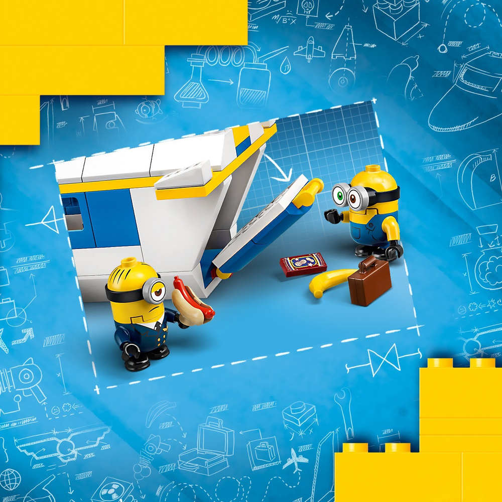 Конструктор LEGO Minions Тренировочный полёт | 75547