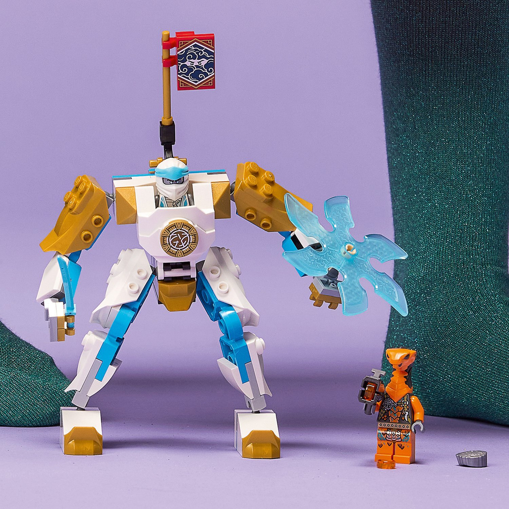 Конструктор LEGO Ninjago Могучий робот ЭВО Зейна | 71761