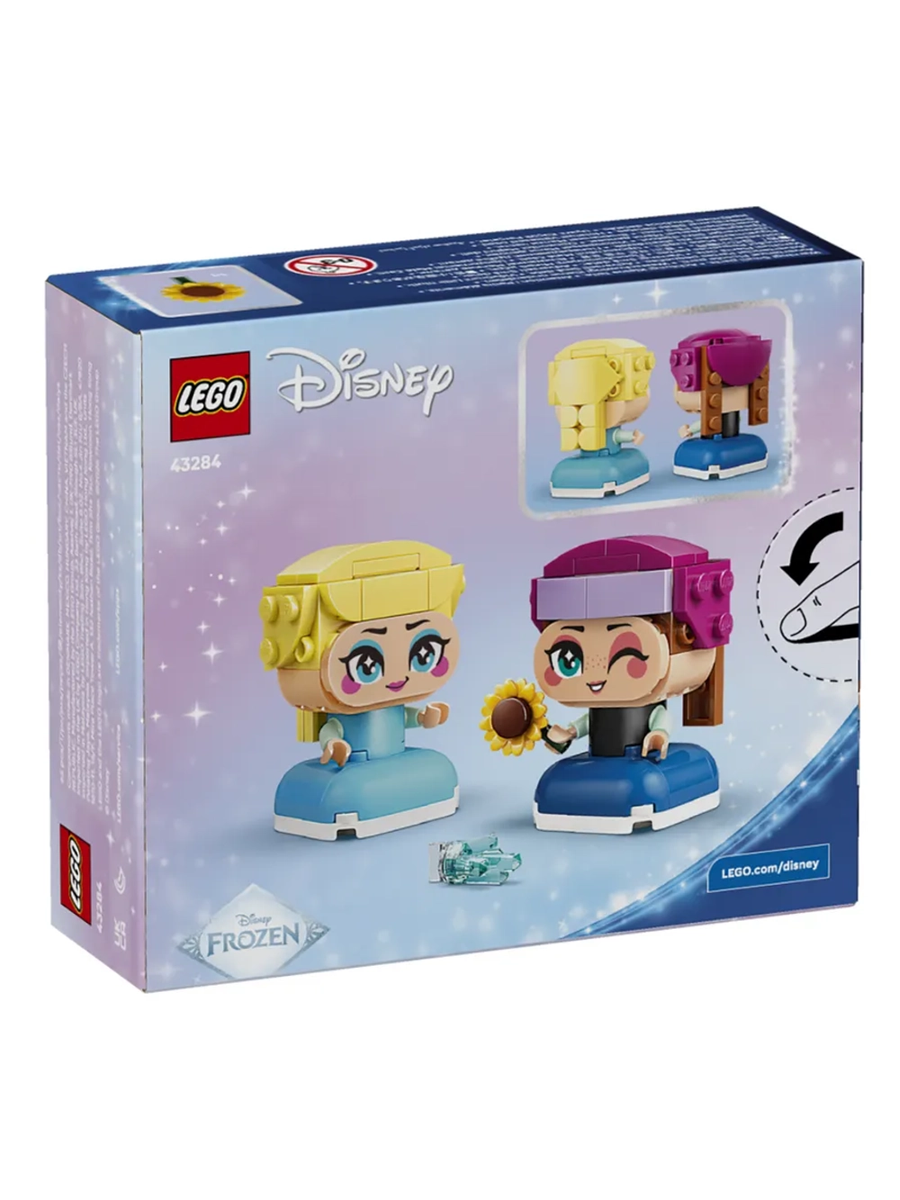 Конструктор LEGO Disney 43284 Мини-принцессы Анна и Эльза