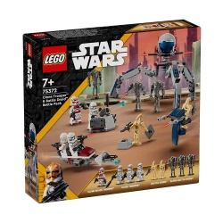 Конструктор LEGO Star Wars Боевой набор «Клон-солдат и боевой дроид» | 75372
