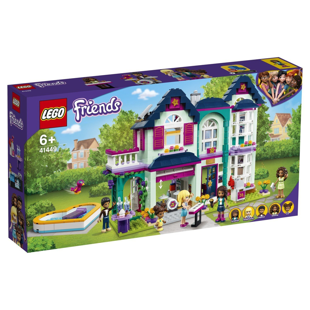 Конструктор LEGO Friends Дом семьи Андреа | 41449