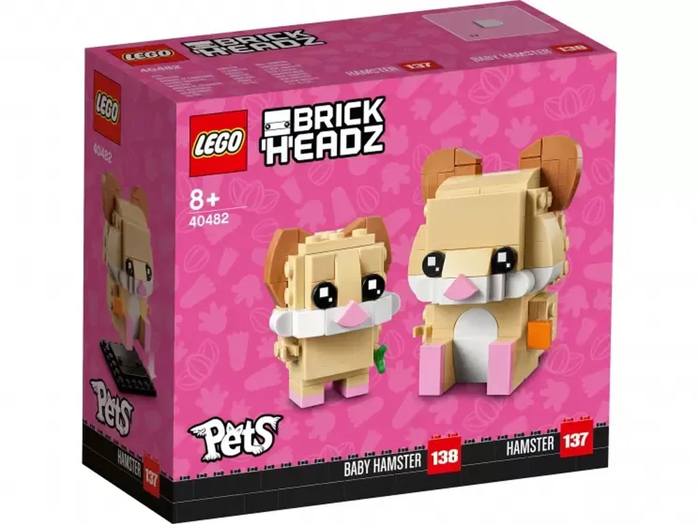 Конструктор LEGO BrickHeadz Сувенирный набор Хомяк | 40482